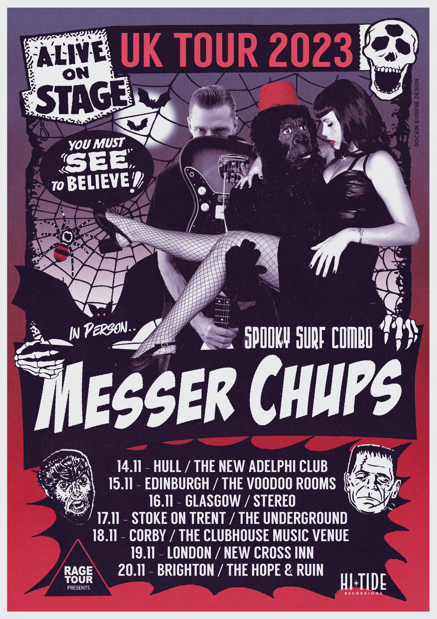 Messer Chups + Goo Goo Muck DJ The Adelphi Club in Hull